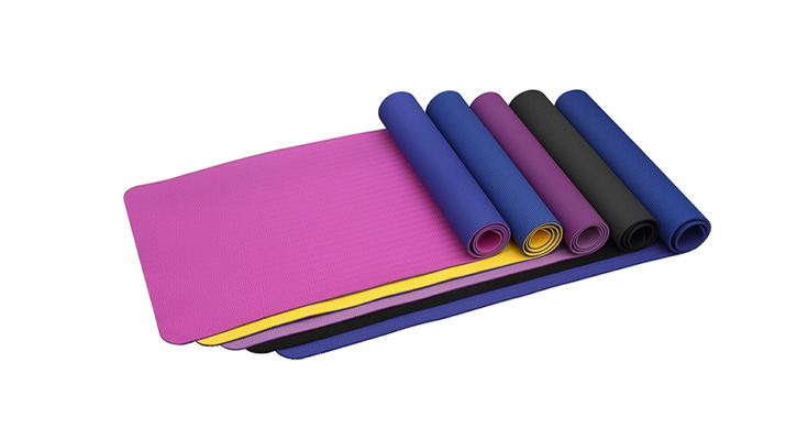 TPE Two-tone Yoga Mat